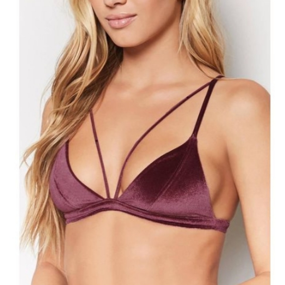 Black Velvet Bralette